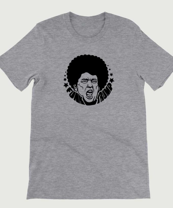 Retro Vintage Anti Legend Funk Trump mens (Unisex) T-shirt Athletic Heather
