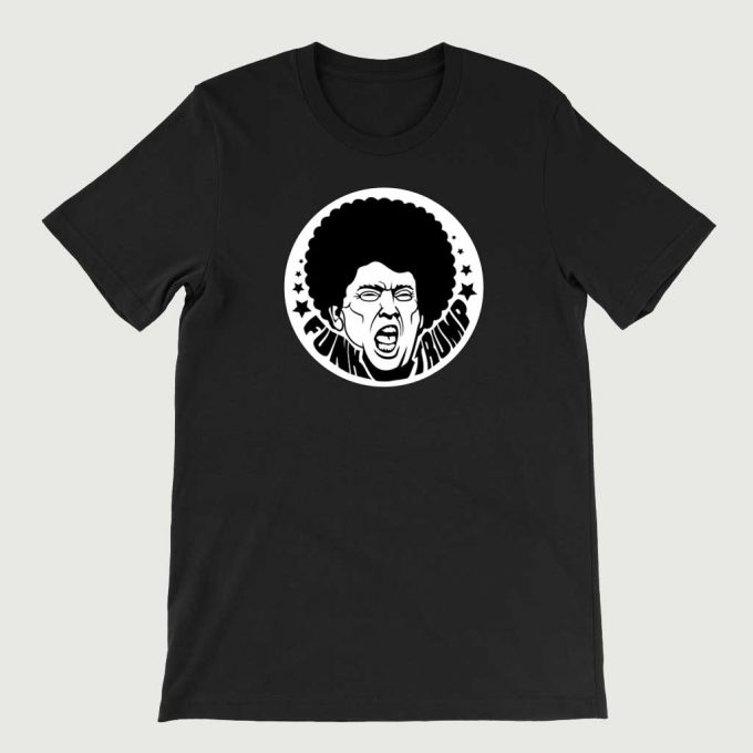 Retro Vintage Anti Legend Funk Trump mens (Unisex) T-shirt Black