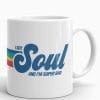 James Brown I got Soul and i'm super bad retro mug