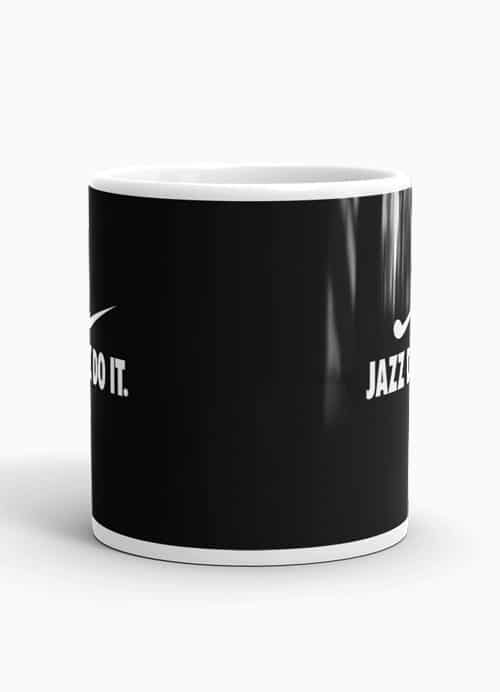 Stop the musical procrastination and JAZZ DO IT with this coffee mug